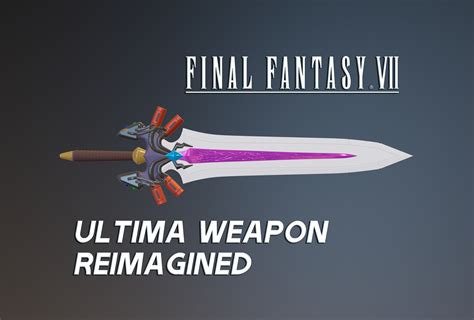 ff7 cloud ultimate weapon